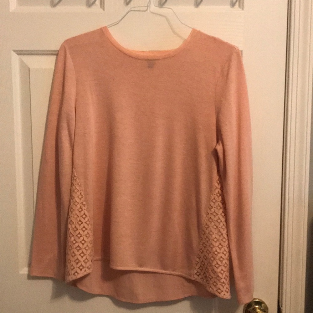 Peach Long Sleeve Shirt